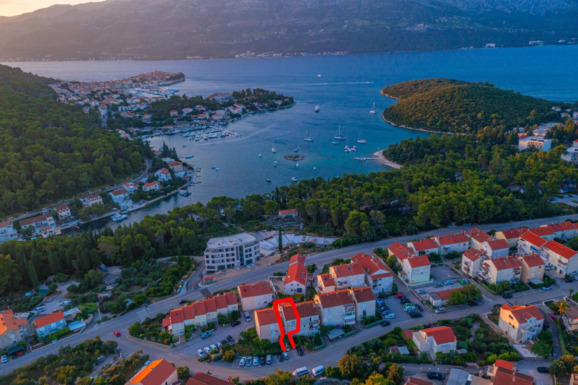 Ferienwohnung Loft Panorama Korčula Exterior foto